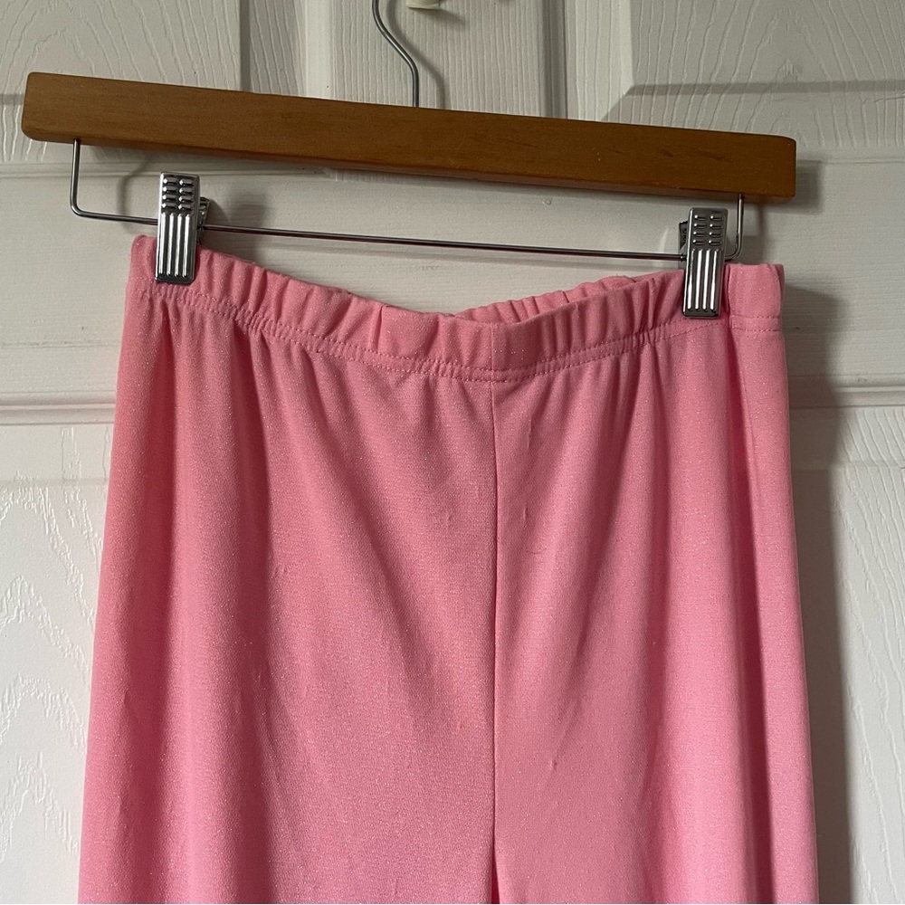 Pink Ruffle Leggings - Picture 4 of 9